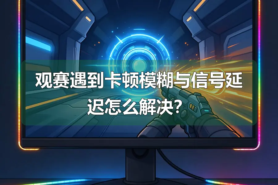 观赛遇到卡顿模糊与信号延迟怎么解决？